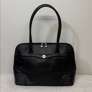 OROTON Black Leather Handbag